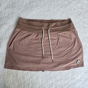 Vuori Seabreeze Tennis Skirt - Terracotta